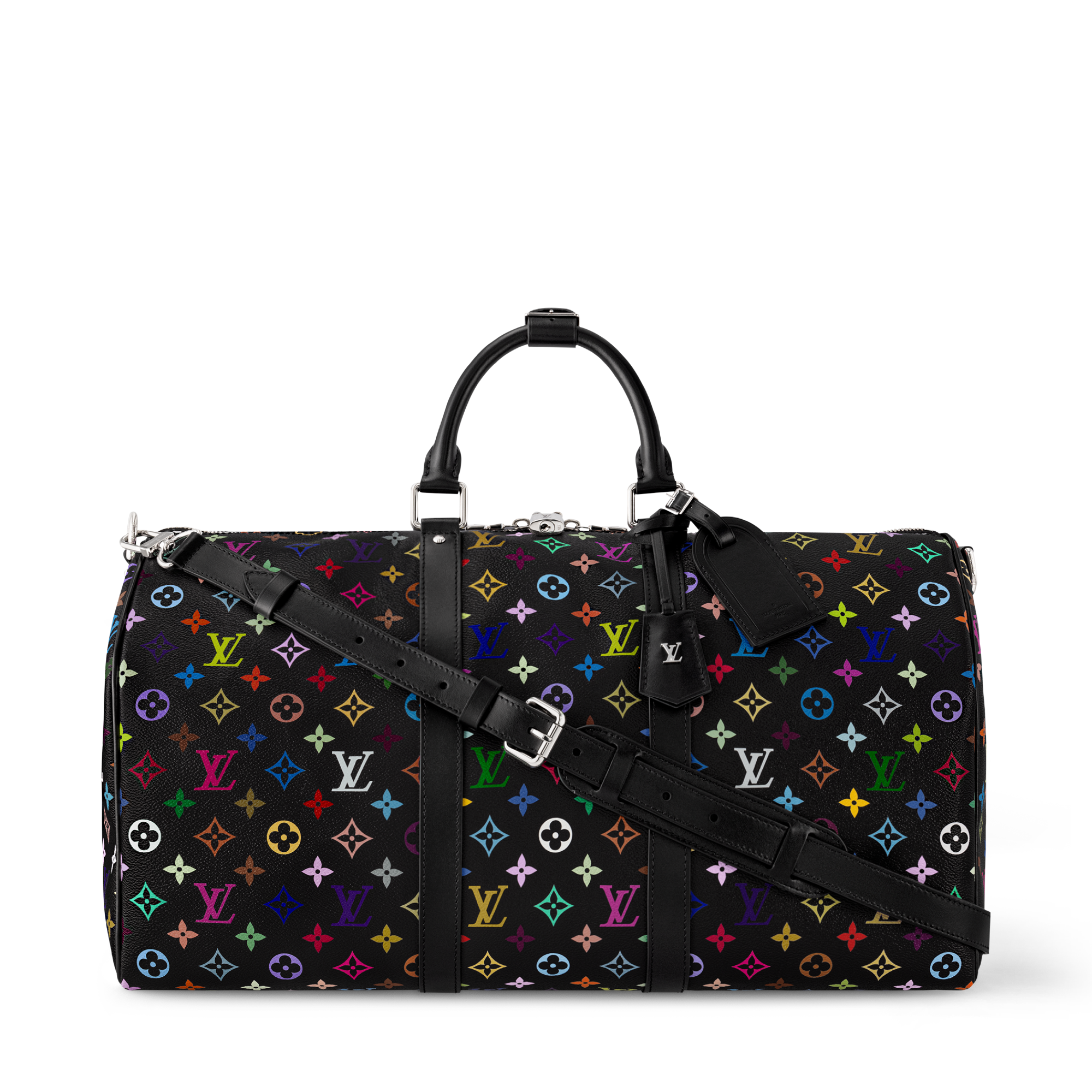 LV x TM Bolsa Keepall Bandoulière 50 Outros Canvas Monogram